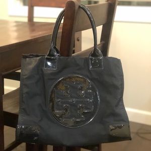 Tory Burch Ella Patent Nylon Tote